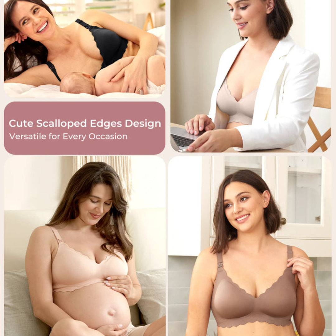 Jelly Strip Seamless Nursing Bra YN46