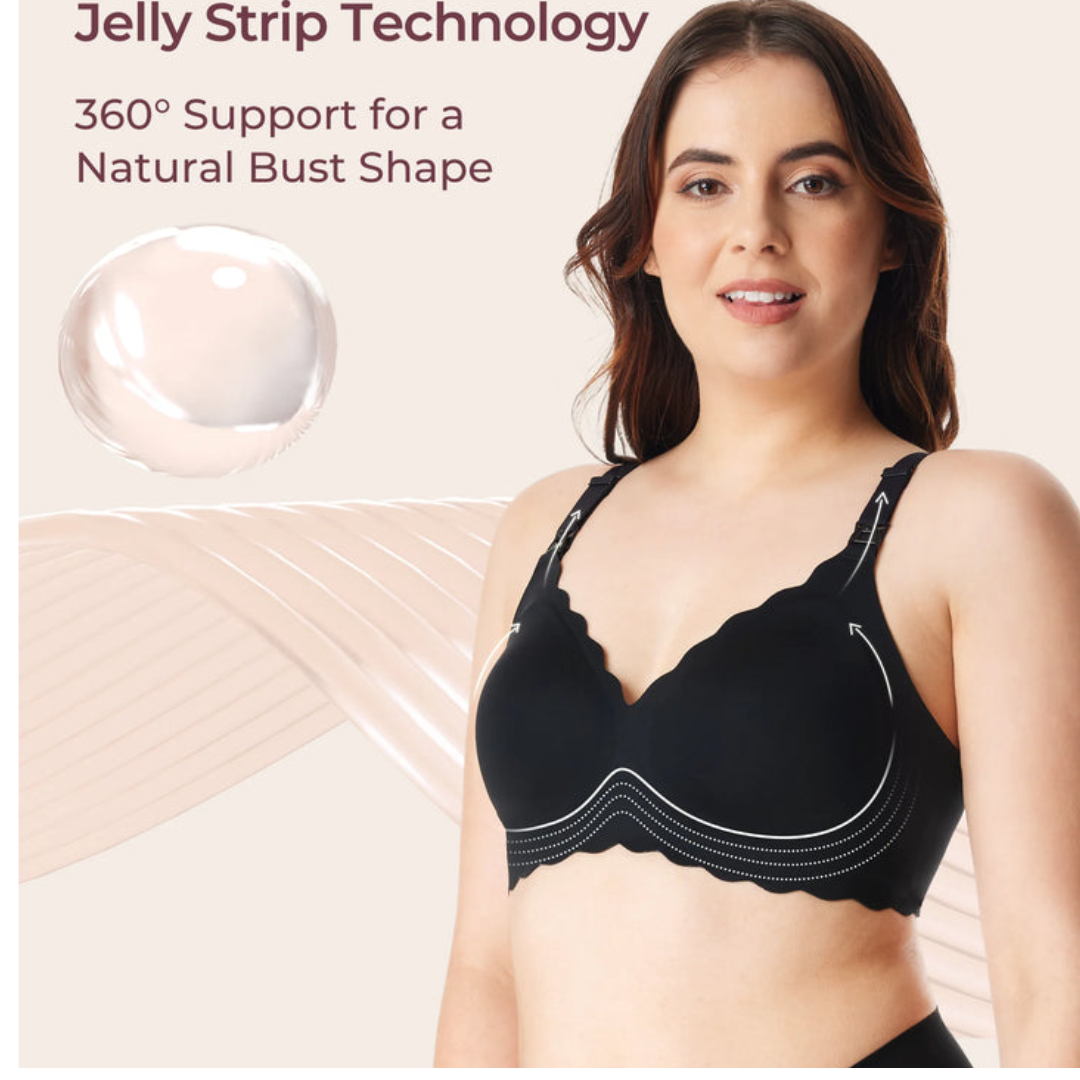 Jelly Strip Seamless Nursing Bra YN46