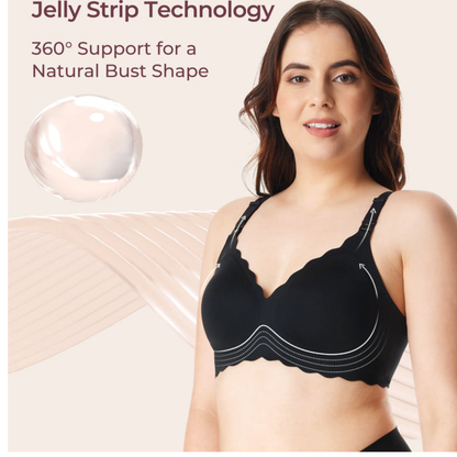Jelly Strip Seamless Nursing Bra YN46