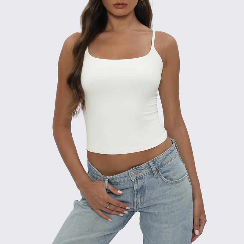 Velora™ Seamless Cami Top – Everyday Comfort & Smooth Fit